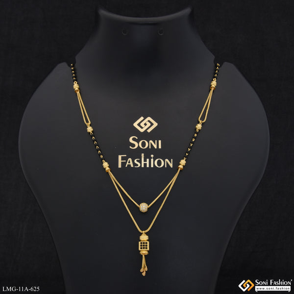 Decorative Design Gold Plated Mangalsutra for Women - Style A625