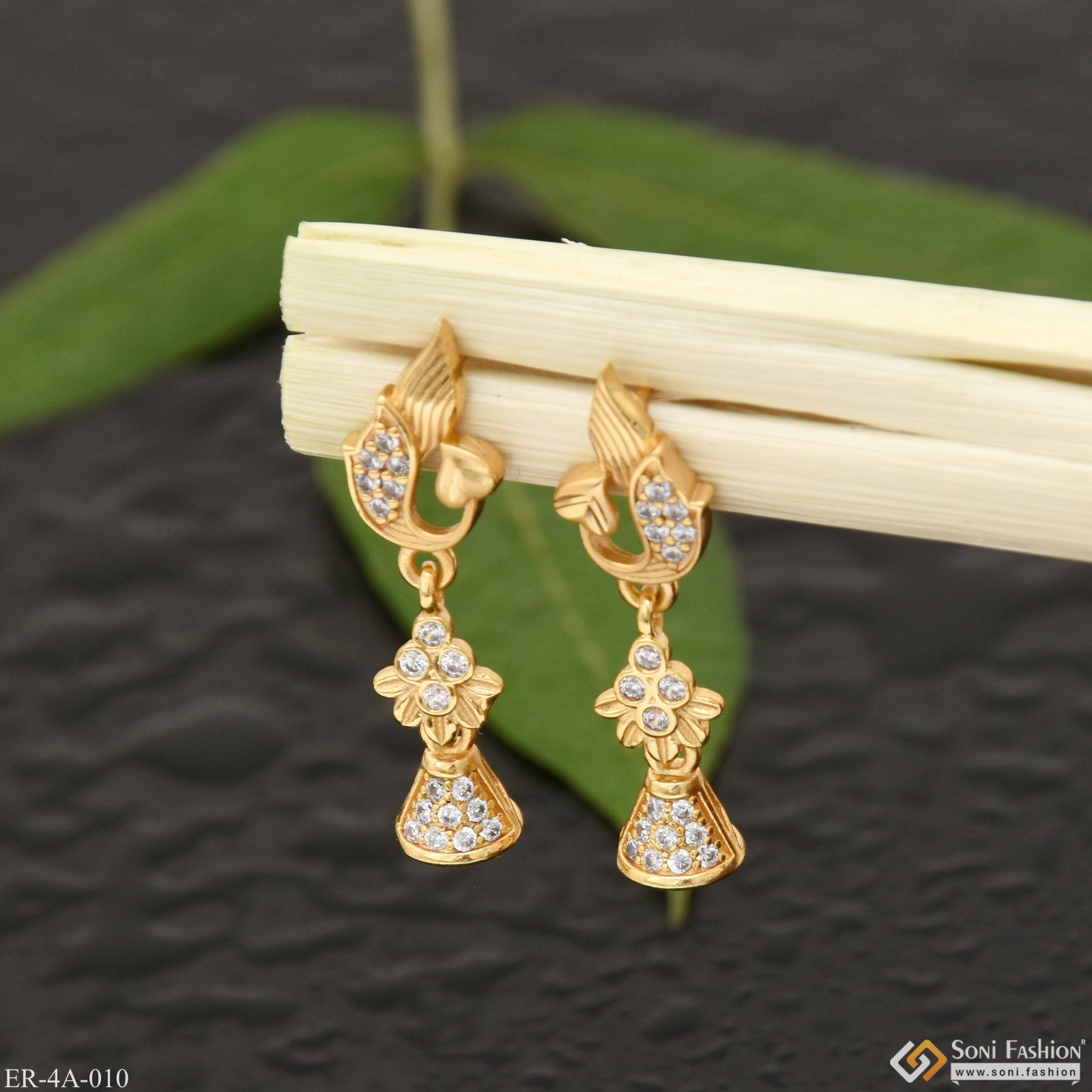 Buy Vembley Combo 6 Pair Fashion Gold Plated Pearl Hoop and Stud Earrings  Online at Best Prices in India - JioMart.