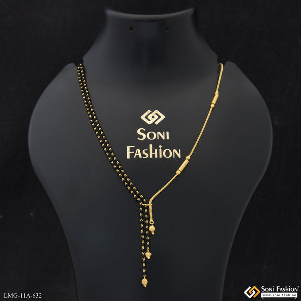 Graceful Design Gold Plated Mangalsutra for Women - Style A632