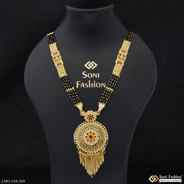 Lovely Design Gold Plated Mangalsutra for Women - Style A569