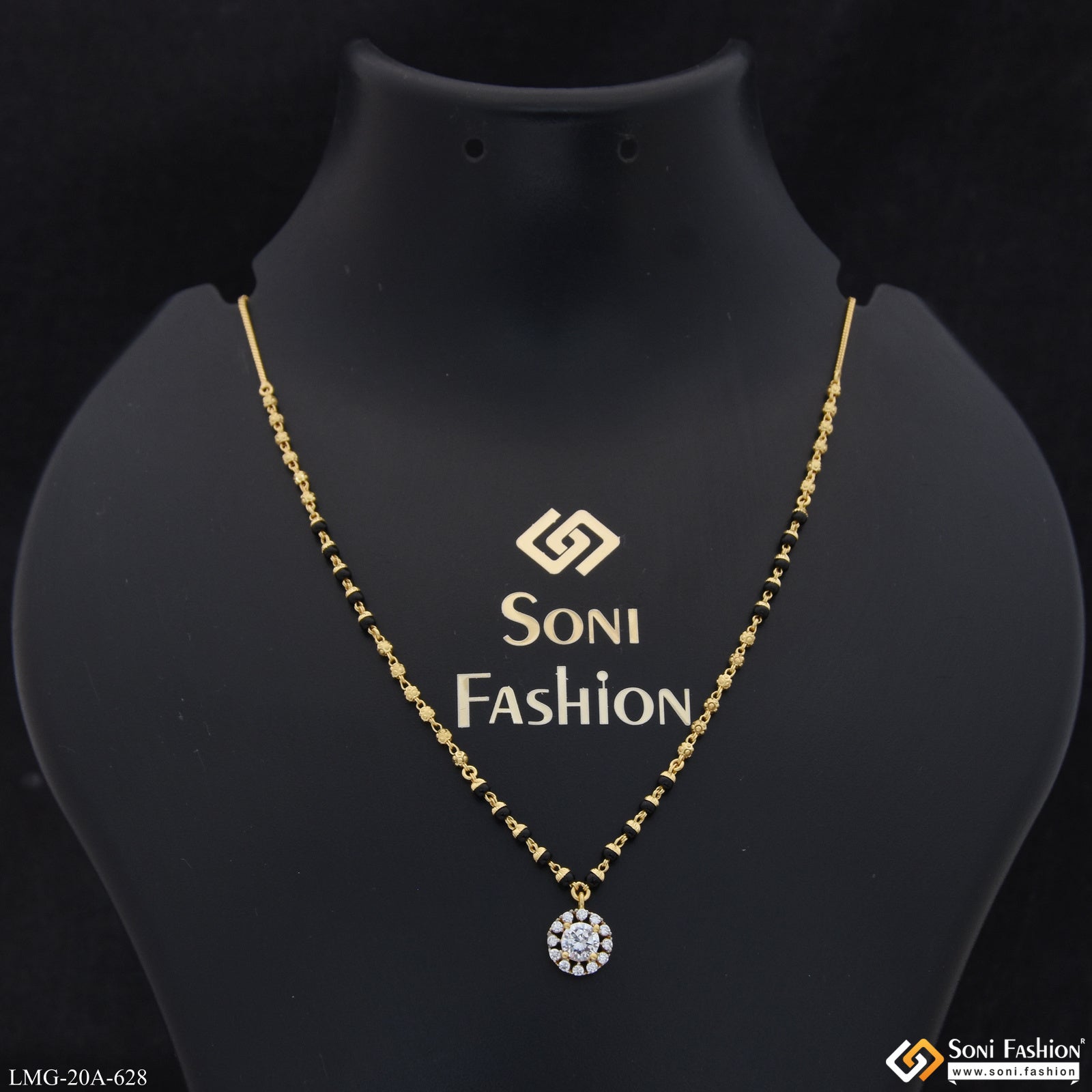 1 gram gold plated mangalsutra online