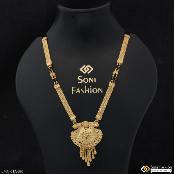 Maharashtrian Design Gold Plated Mangalsutra For Women - Style A563