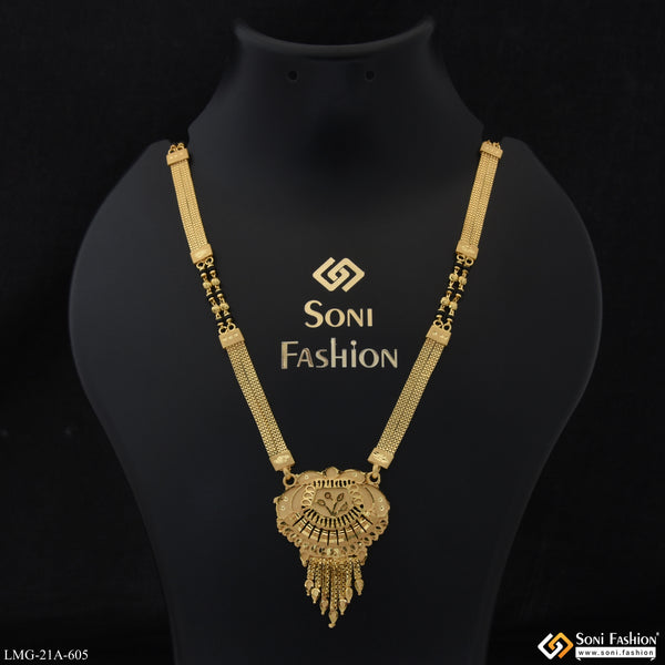 Maharashtrian Design Gold Plated Mangalsutra for Women - Style A605