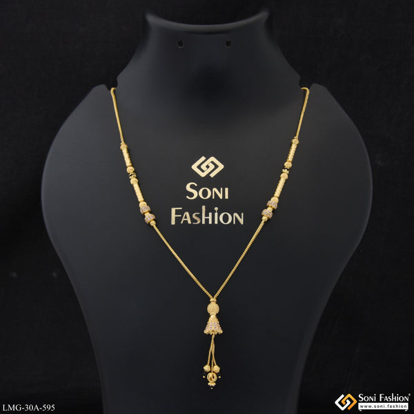 1 Gram Gold Plated Exclusive Design Mangalsutra for Women - Style A595