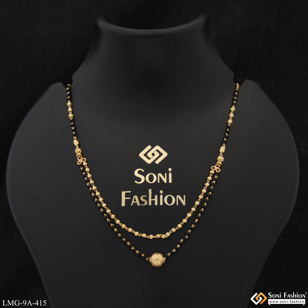 Graceful Design Gorgeous Design Gold Plated Mangalsutra for Women - Style A415