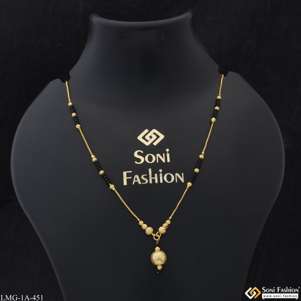 Cool Design Glamorous Design Gold Plated Mangalsutra for Women - Style A451