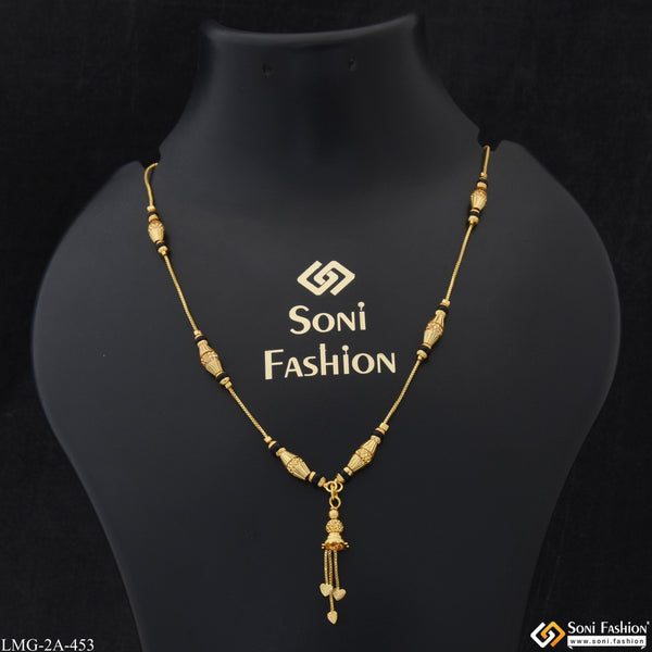 Brilliant Design Fancy Design Gold Plated Mangalsutra for Women - Style A453