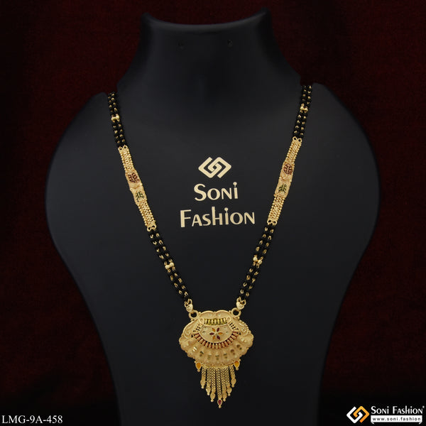 Beautiful Design Fashion-Forward Gold Plated Mangalsutra for Women - Style A458