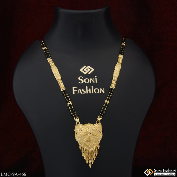 Sparkling Design Chic Design Gold Plated Mangalsutra for Women - Style A466