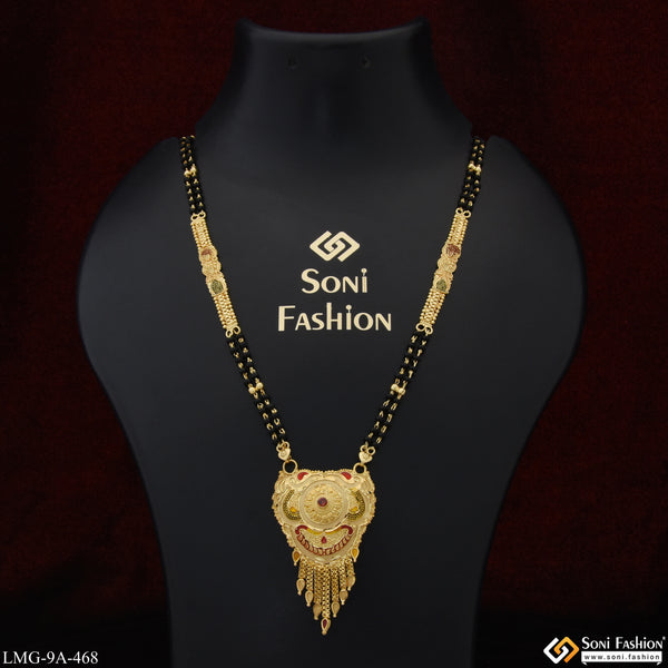 High-Class Design New Style Gold Plated Mangalsutra for Women - Style A468