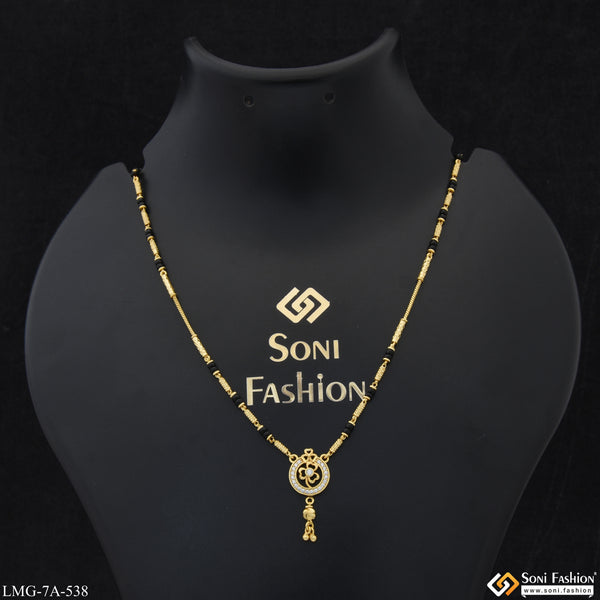 Decorative Design Gold Plated Mangalsutra for Women - Style A538