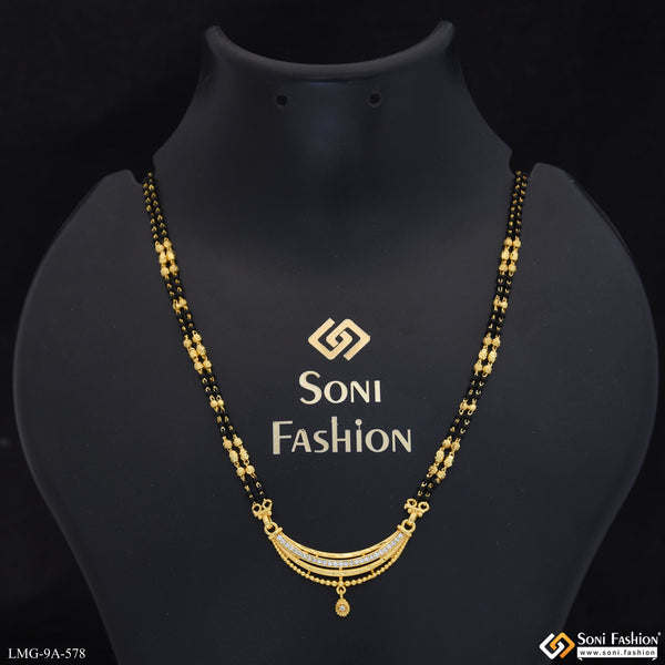 Hand-Crafted Design Gold Plated Mangalsutra for Women - Style A578