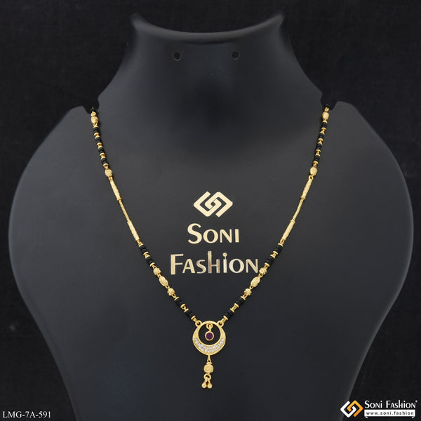 Brilliant Design Gold Plated Mangalsutra for Women - Style A591