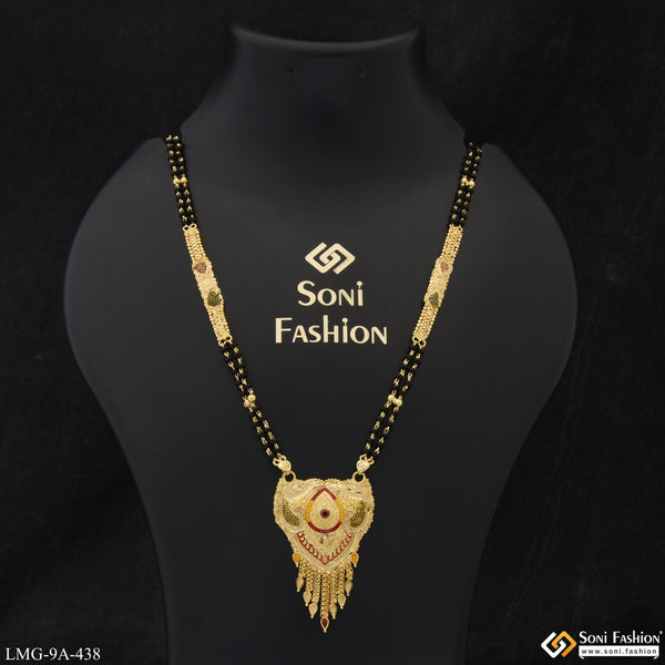 Brilliant Design New Style Gold Plated Mangalsutra for Women - Style A438