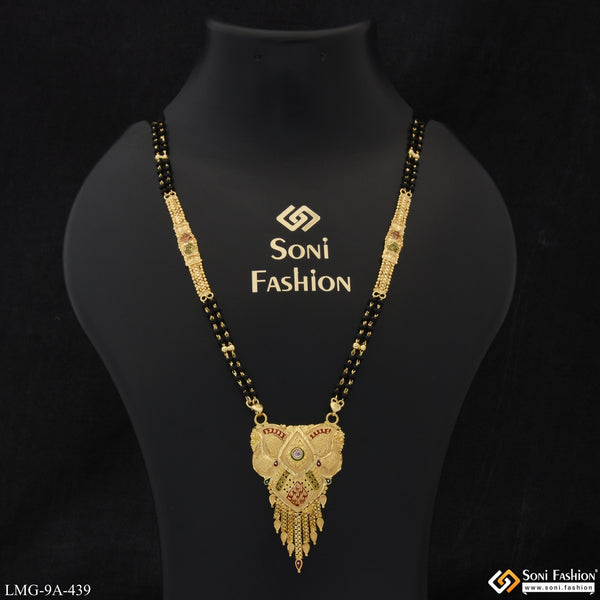 Beautiful Design Classic Design Gold Plated Mangalsutra for Women - Style A439