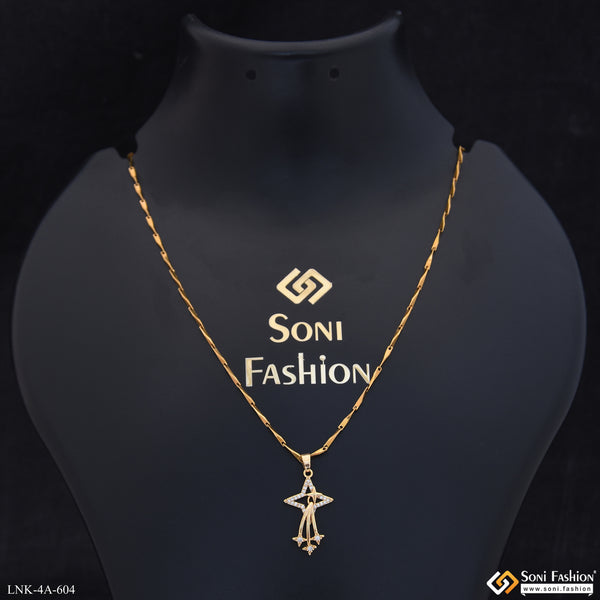 Glamorous Design Chain Pendant for Ladies - Style A604