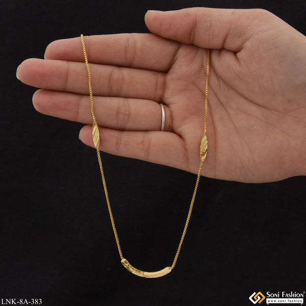 Artisanal Design High-Class Design Gold Plated Chain for Lady - Style A383