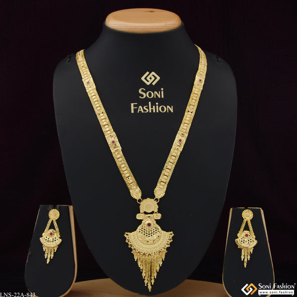 Best Quality Gold Plated Necklace Set for Women - Style A843