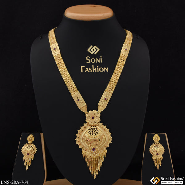 New Style Fashionable Gold Plated Necklace Set for Women - Style A764