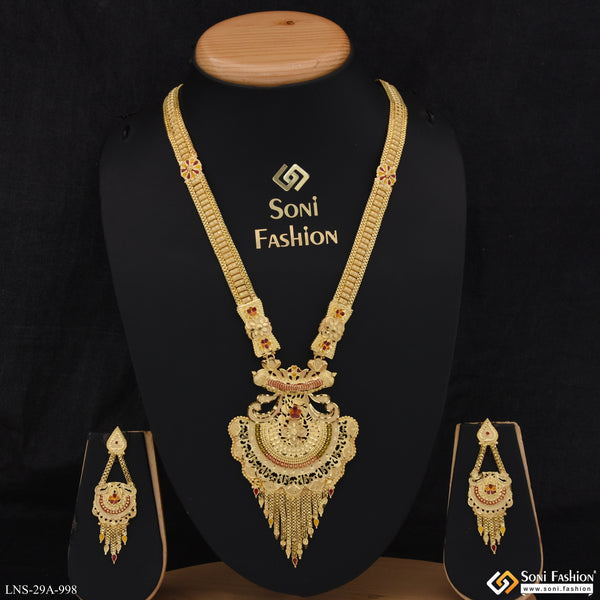 Charming Design Gold Plated Necklace Set for Women - Style A998