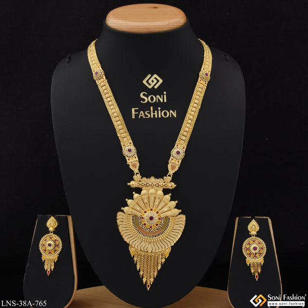 High-Class Design New Style Gold Plated Necklace Set for Women - Style A765