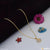 1 Gram Gold Plated Hand-Finished Design Necklace Set for Ladies - Style A530