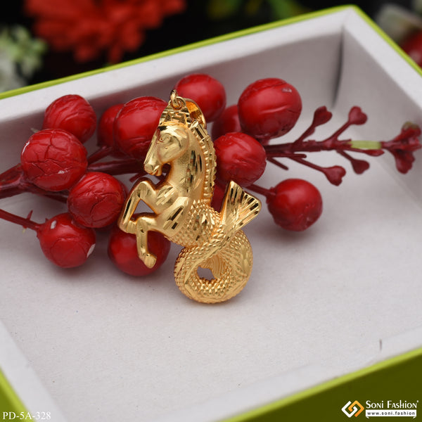 Distinctive Design Best Quality horse Gold Plated Pendant for Men - Style A328