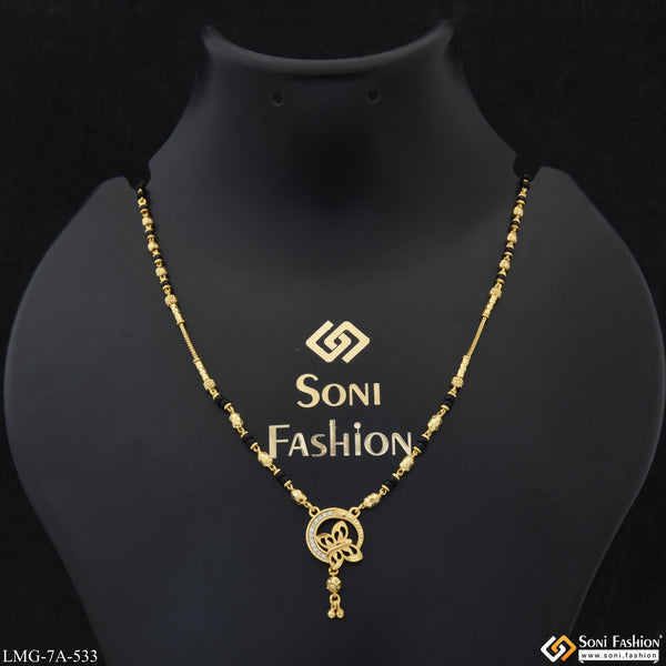 Sparkling Design Gold Plated Mangalsutra for Women - Style A533