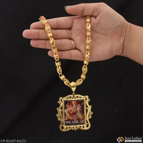 Jay ambe maa designer design best quality chain pendant