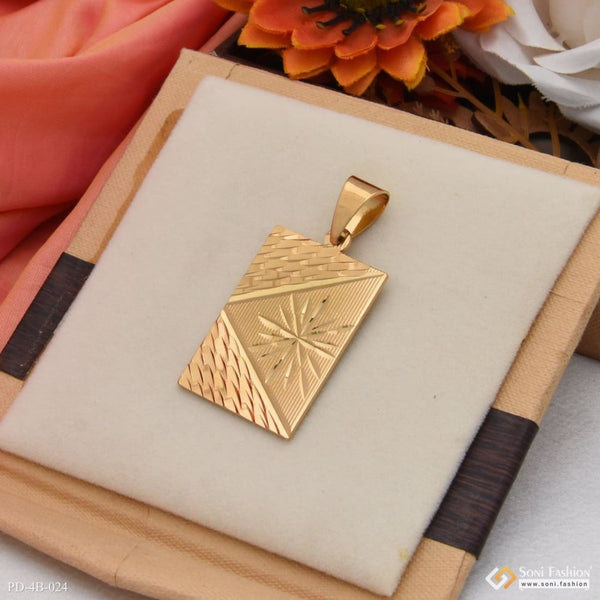 Attention-getting design high quality gold plated pendant