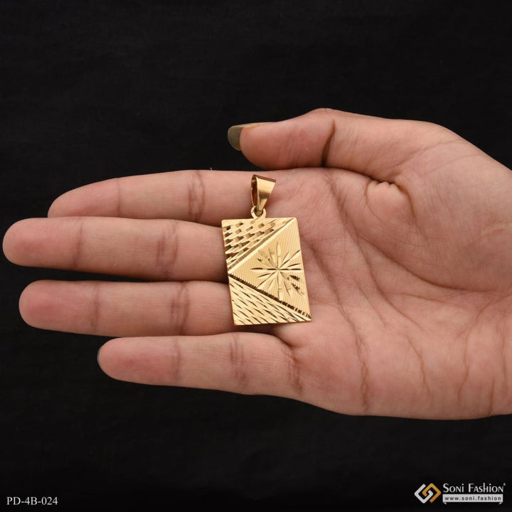 Attention-getting design high quality gold plated pendant