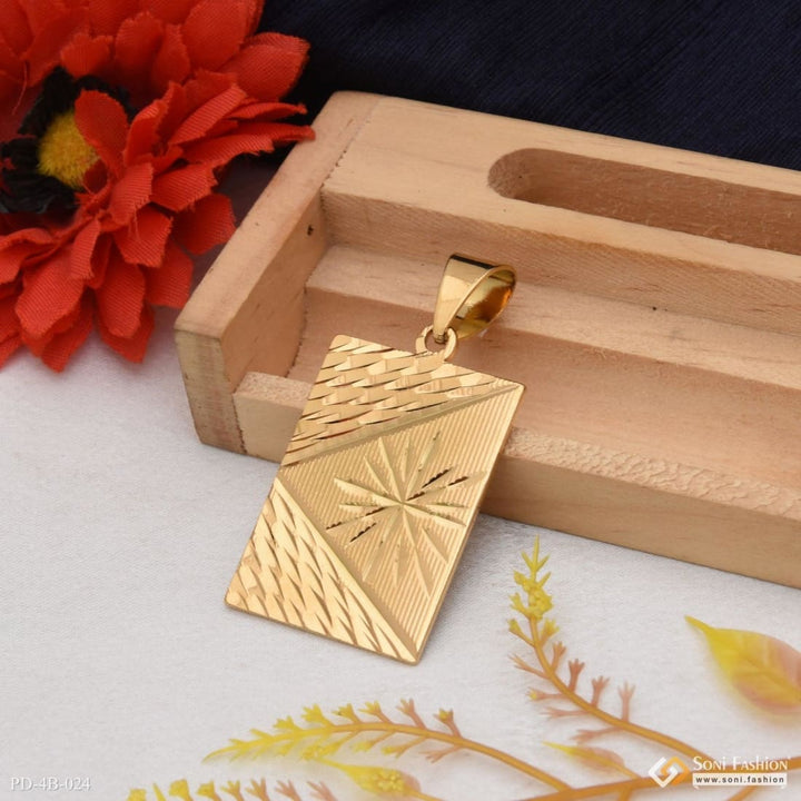 Attention-getting design high quality gold plated pendant