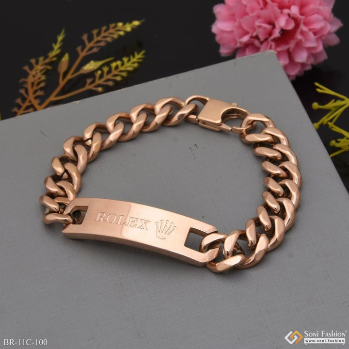 Beautiful design premium-grade quality rose gold bracelet