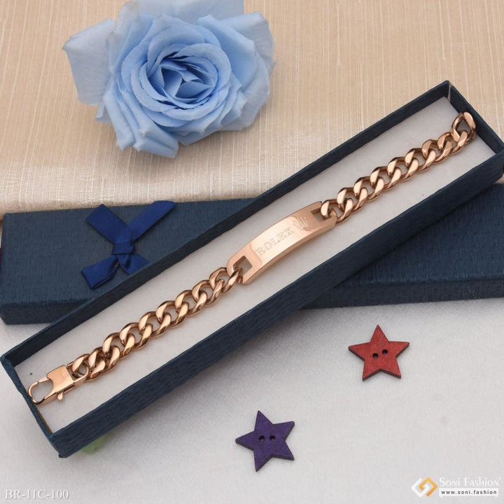 Beautiful design premium-grade quality rose gold bracelet