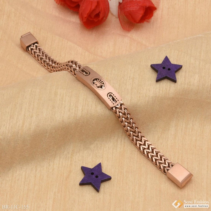 Beautiful design premium-grade quality rose gold bracelet