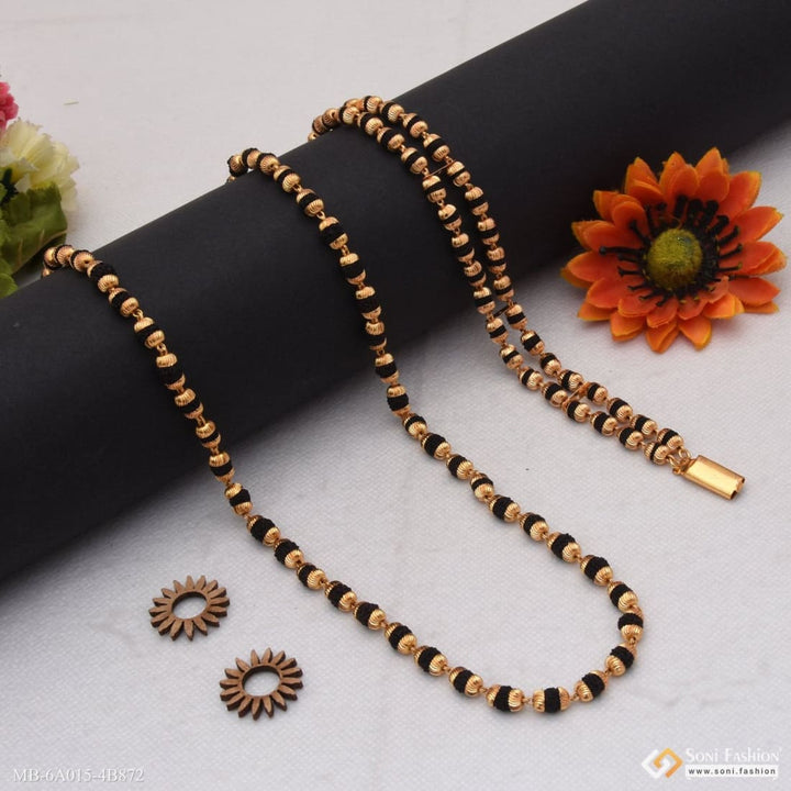 Best quality gold plated rudraksha mala with 2 line bracelet