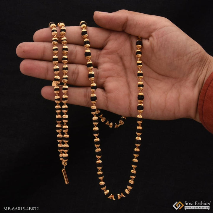 Best quality gold plated rudraksha mala with 2 line bracelet