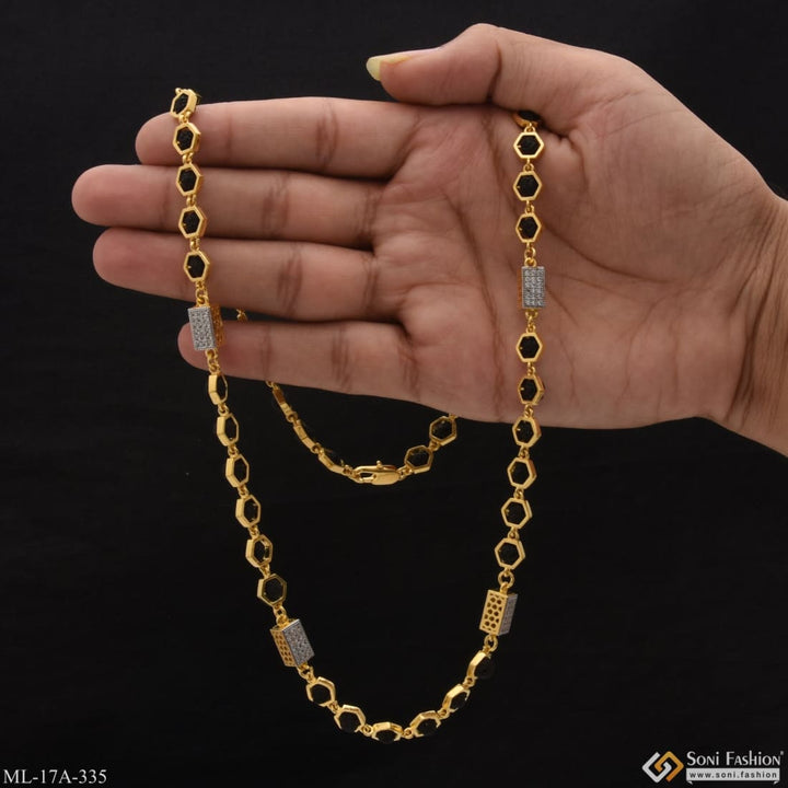 Best Quality Hand-crafted Design Gold Plated Rudraksha Mala