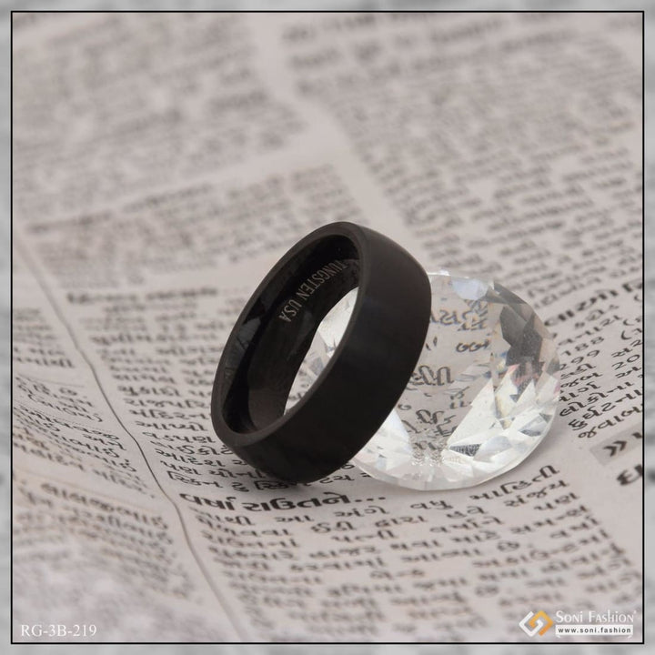 Black Funky Design Beautiful Premium-grade Quality Ring