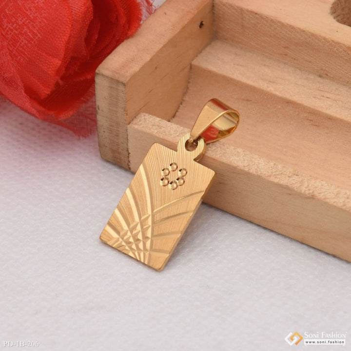 Casual design premium-grade quality golden color pendant for