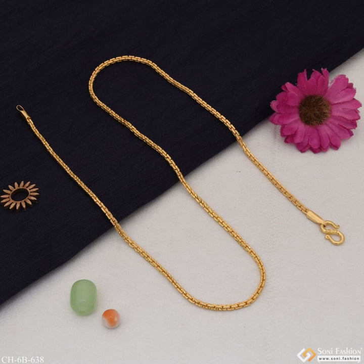 Cute Design Superior Quality High-class Gold Plated Chain