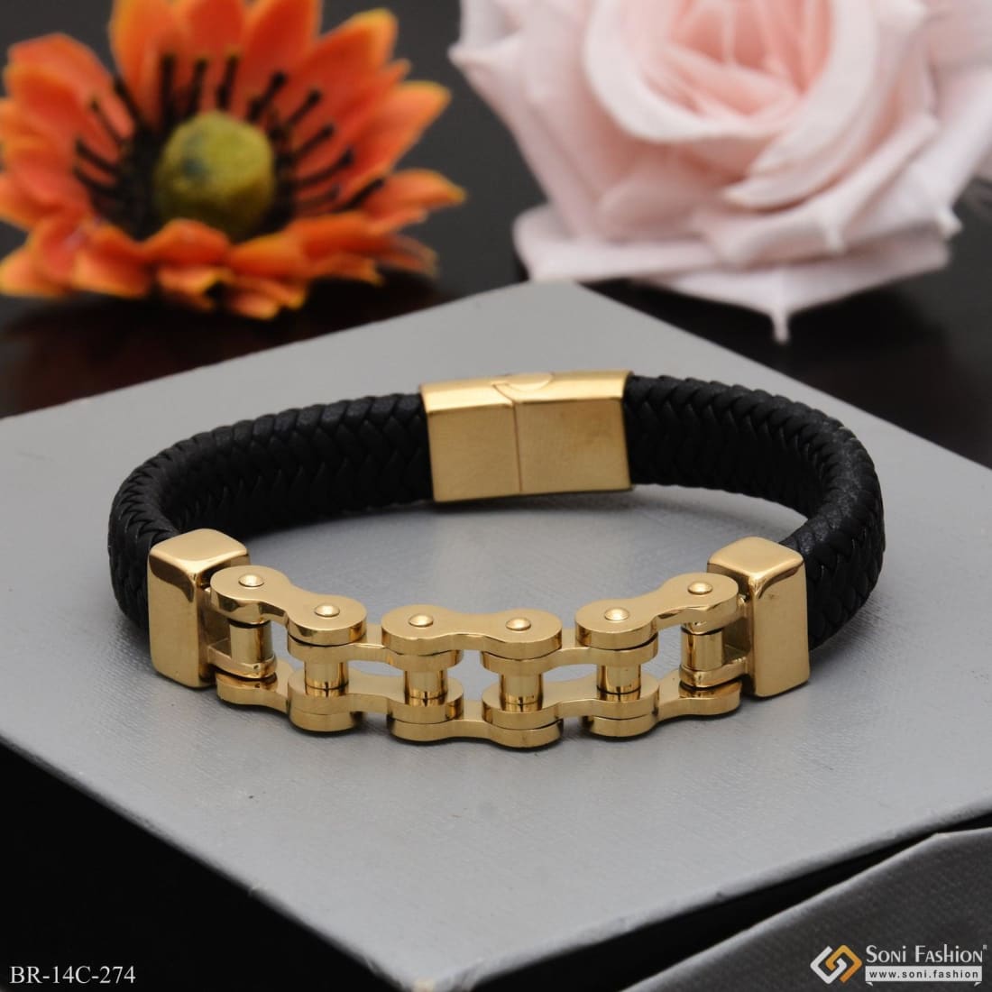 Black Gold 5 Stars Bracelet – zahana