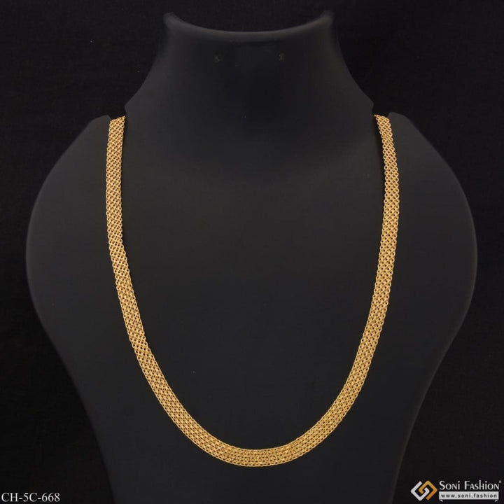 Delicate Design Best Quality Elegant Gold Plated Chain