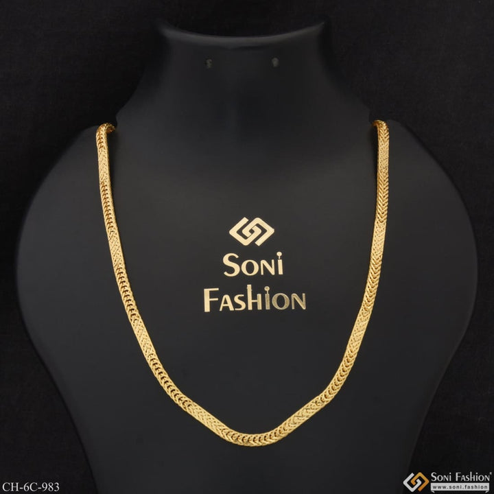 Delicate design designer best quality gold plated chain for