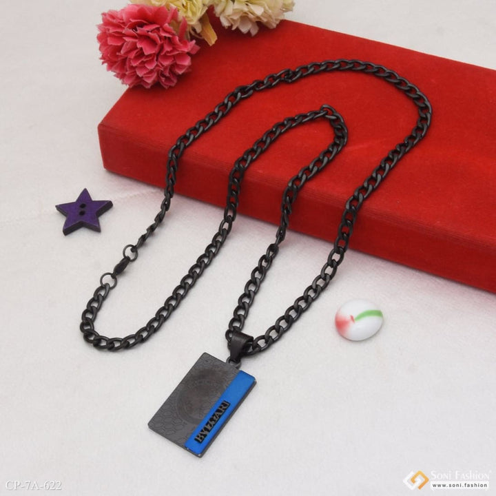 Designer Design Best Quality Black Color Chain Pendant