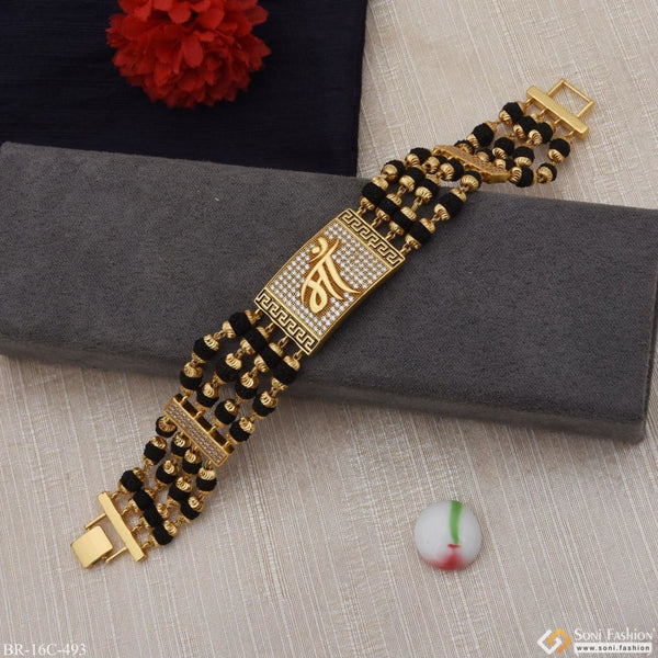 Genuine 22k Yellow Gold Handmade Top Class Natural Rudraksha Beads Bracelet  With Fabulous Tiger Design Men's Jewelry - Etsy