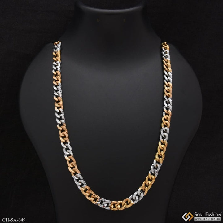 Dual golden and silver cool design superior quality gold