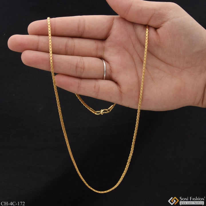 Funky design best quality attractive gold plated chain for