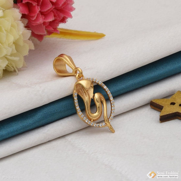 Goga high-quality eye-catching design golden color pendant