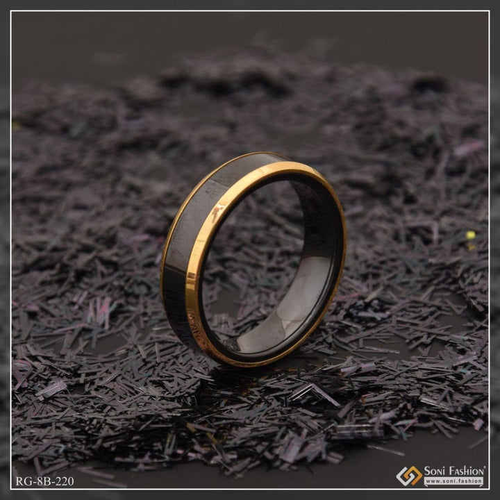 Gold & Black Gorgeous High-quality Eye-catching Design Ring